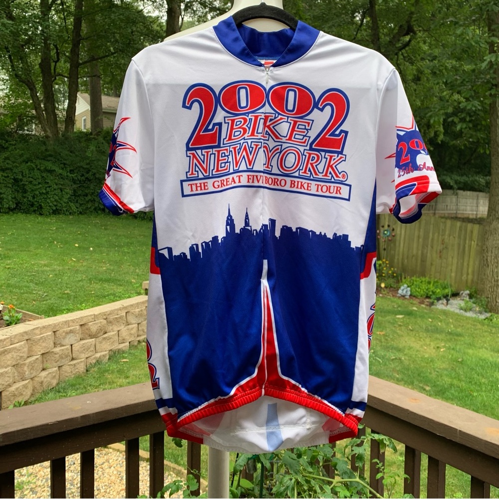 Vintage 2002 Pace Bike New York The Great Five Boro Bike Tour Size Large